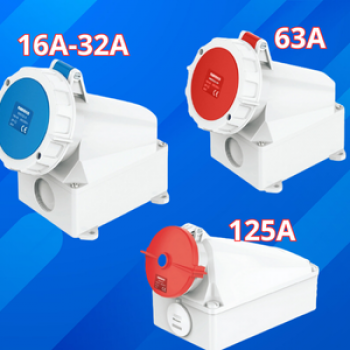 Ổ CẮM GẮN NỔI CÔNG NGHIỆP KÍN NƯỚC NANOCO IP67