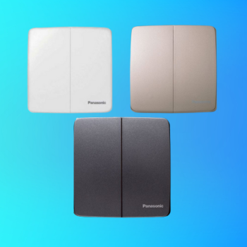 Bộ 2 Công Tắc 2 Chiều Minerva Panasonic WMT504
