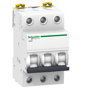 Cầu Dao Qúa Tải, Ngắn Mạch MCB 3P IC60H 10kA Schneider
