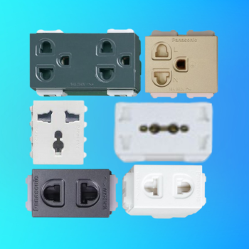 Ổ CẮM 2 CHẤU-3 CHẤU- ĐA NĂNG HALUMIE PANASONIC