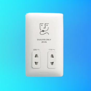 Ổ CẮM DÙNG MÁY CẠO RÂU PANASONIC WSBC9120