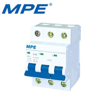 Cầu Dao MCB 3P 6kA dòng định mức 6-63A MPE