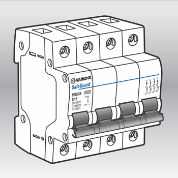 Cầu Dao MCB 4P 6kA dòng định mức 6-63A Vanlock (Sino)