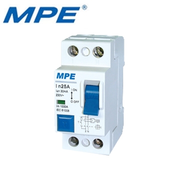 Chống Rò RCCB 2P 30mA dòng định mức 25-63A MPE