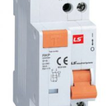 Cầu Dao RCBO 2P 10kA Bảo Vệ Qúa Tải Và Chống Rò Điện LS (Hàn Quốc)