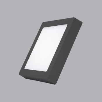 LED ốp nổi vuông viền đen SSPLB