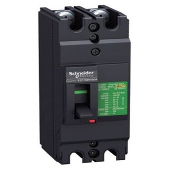 Cầu Dao MCCB Schneider 2P 240V Bảo Vệ Qúa Tải Ngắn Mạch