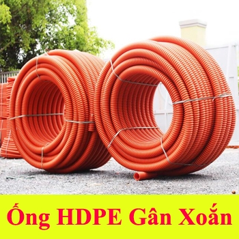 Ống HDPE Gân Xoắn